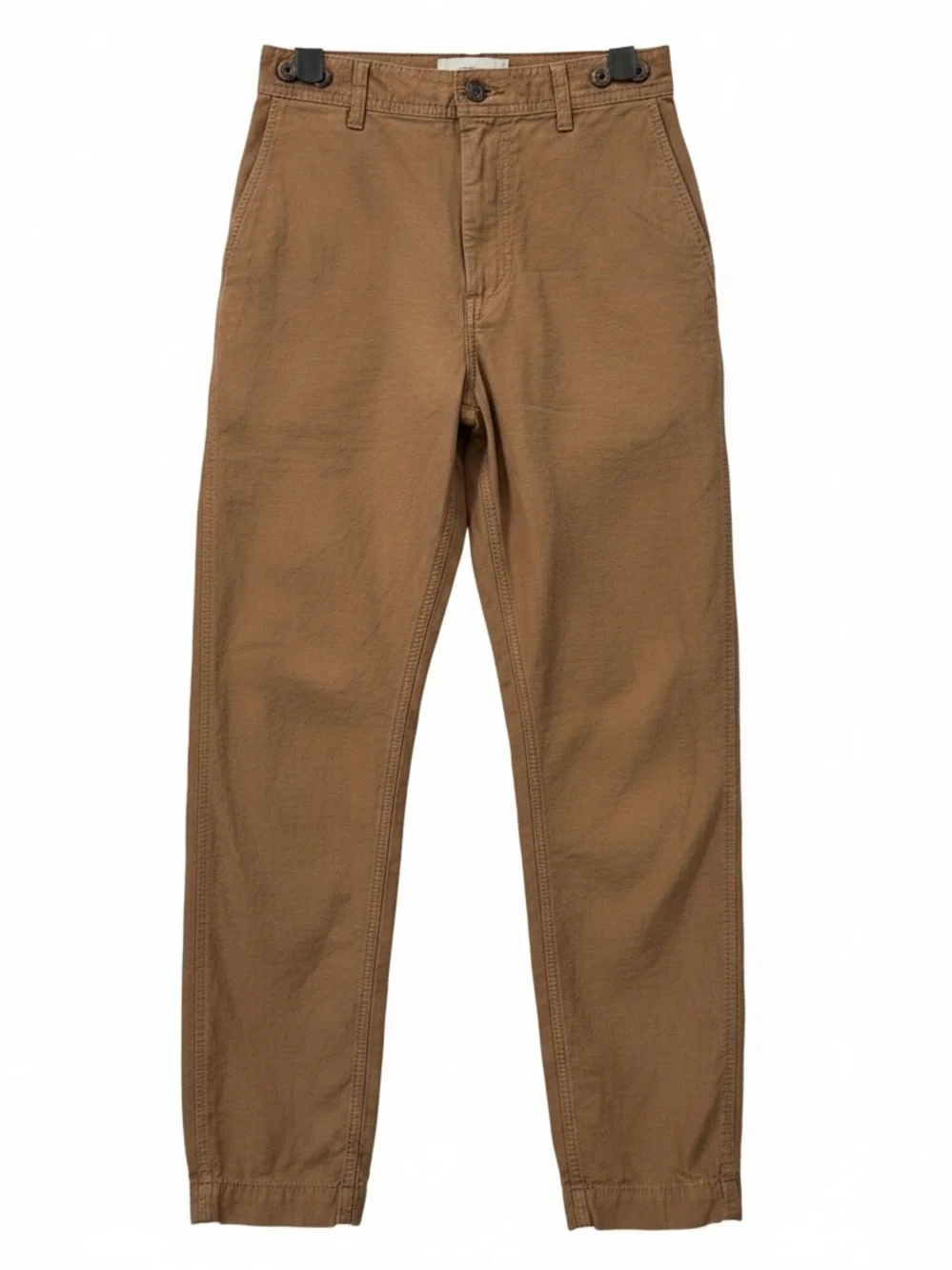 Everlane Fatigue Barrel Pant In Toasted Coconut Sz 00 Organic Cotton Linen Blend